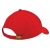 Heavy brushed cap rood/rood