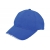 Heavy brushed cap met ledverlichting kobaltblauw/wit