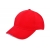 Heavy brushed cap met ledverlichting rood/wit