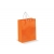 Middelgrote glossy papieren tas 200g/m² oranje