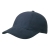 Brushed 6 Panel Cap, Turned Top navy
