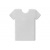 Dispenser 'T-shirt' met ca. 7 gr. pepermunt wit