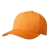 Luxury Fine Cotton Cap oranje