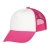 Kinder trucker cap roze/wit