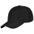 Medium profile cap zwart