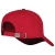 Medium profile cap rood/rood