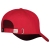 Medium profile baseball cap rood/rood