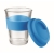 Glazen drinkbeker (350 ml) blauw