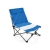 Opvouwbare strandstoel in tas blauw