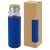 Thor glazen fles met neopreen hoes (660 ml) blauw