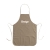 Apron Recycled Cotton (170 g/m²) schort bruin
