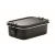 RVS lunchbox 750ML zwart