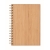 A5 notitieboekje van bamboe hout