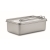 Roestvrijstalen lunchbox zilver