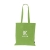 Shoppy Colour Bag GRS Recycled Cotton (150 g/m²) tas lichtgroen