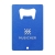 Carta Opener Recycled Alu flesopener blauw