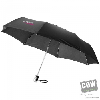 Afbeelding van relatiegeschenk:Alex 21,5'' opvouwbare automatische paraplu