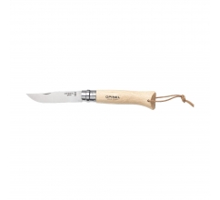 Opinel Inox No 08 Natural zakmes bedrukken