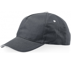 Harvey 5 panel sandwich cap bedrukken