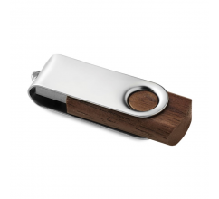 Turnwoodflash USB stick, houten behuizing 1GB Turnwoodflash USB stick, houten behuizing 1GB bedrukken