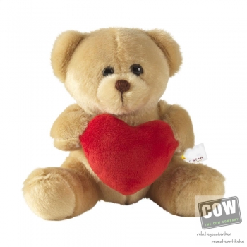 Afbeelding van relatiegeschenk:With Love Bear beer knuffel