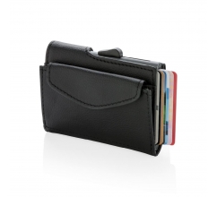 C-Secure RFID kaarthouder & portemonnee met muntvakje bedrukken