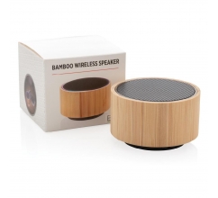 Bamboo 3W draadloze speaker bedrukken