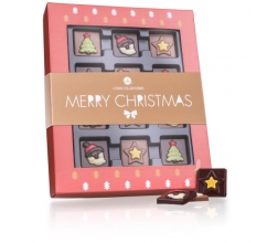 Santas & Trees - Chocolade Kerstchocolade bedrukken
