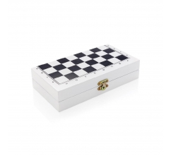 Luxe 3-in-1 bordspel in houten doos bedrukken