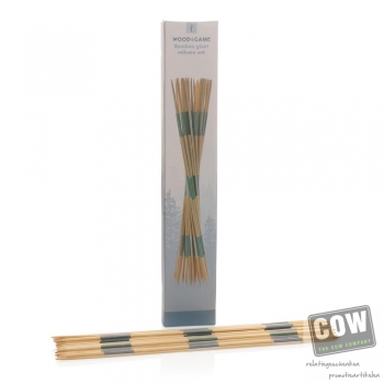 Afbeelding van relatiegeschenk:Extra grote bamboe mikado set