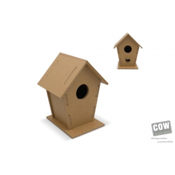 Afbeelding van relatiegeschenk:Vogelhuisje bouwpakket