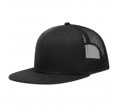 Trucker cap hoog profiel flat peak - retail bedrukken