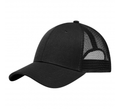 Trucker cap medium profile curved peak bedrukken