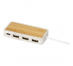 Terrazzo USB 2.0 hub bedrukken